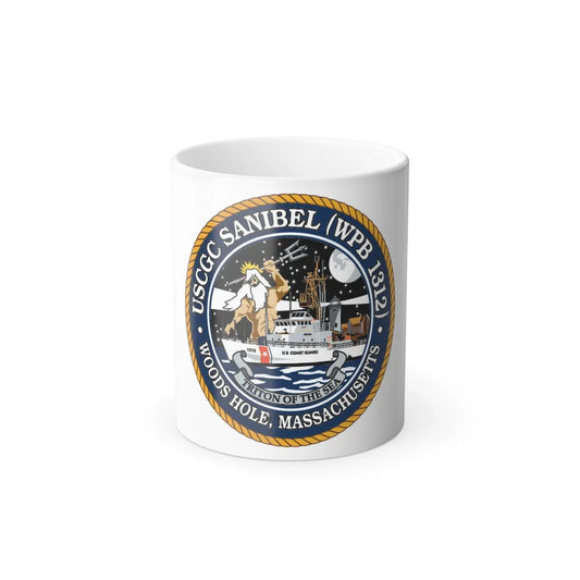 USCGC Sanibel WPB 1312 (U.S. Coast Guard) Color Changing Mug 11oz-11oz-Go Mug Yourself