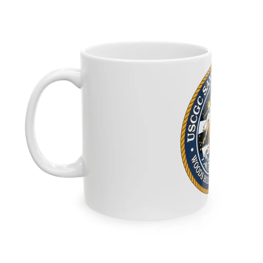 USCGC Sanibel WPB 1312 (U.S. Coast Guard) White Coffee Mug-Go Mug Yourself