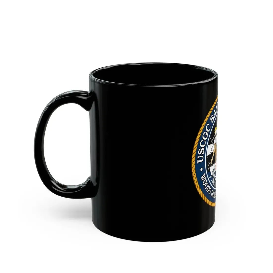 USCGC Sanibel WPB   1312 (U.S. Coast Guard) Black Coffee Mug - Go Mug Yourself