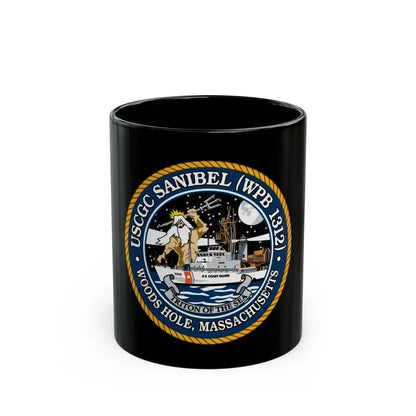 USCGC Sanibel WPB   1312 (U.S. Coast Guard) Black Coffee Mug - Go Mug Yourself