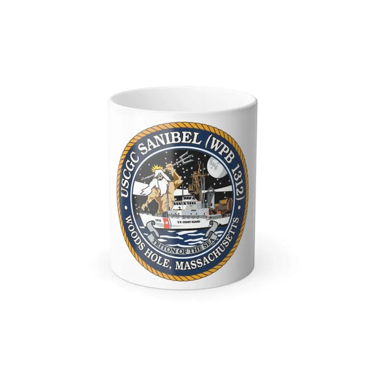 USCGC Sanibel WPB 1312 (U.S. Coast Guard) Color Changing Coffee Mug 11oz - Go Mug Yourself