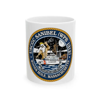 USCGC Sanibel WPB   1312 (U.S. Coast Guard) White Coffee Mug 11oz - Go Mug Yourself