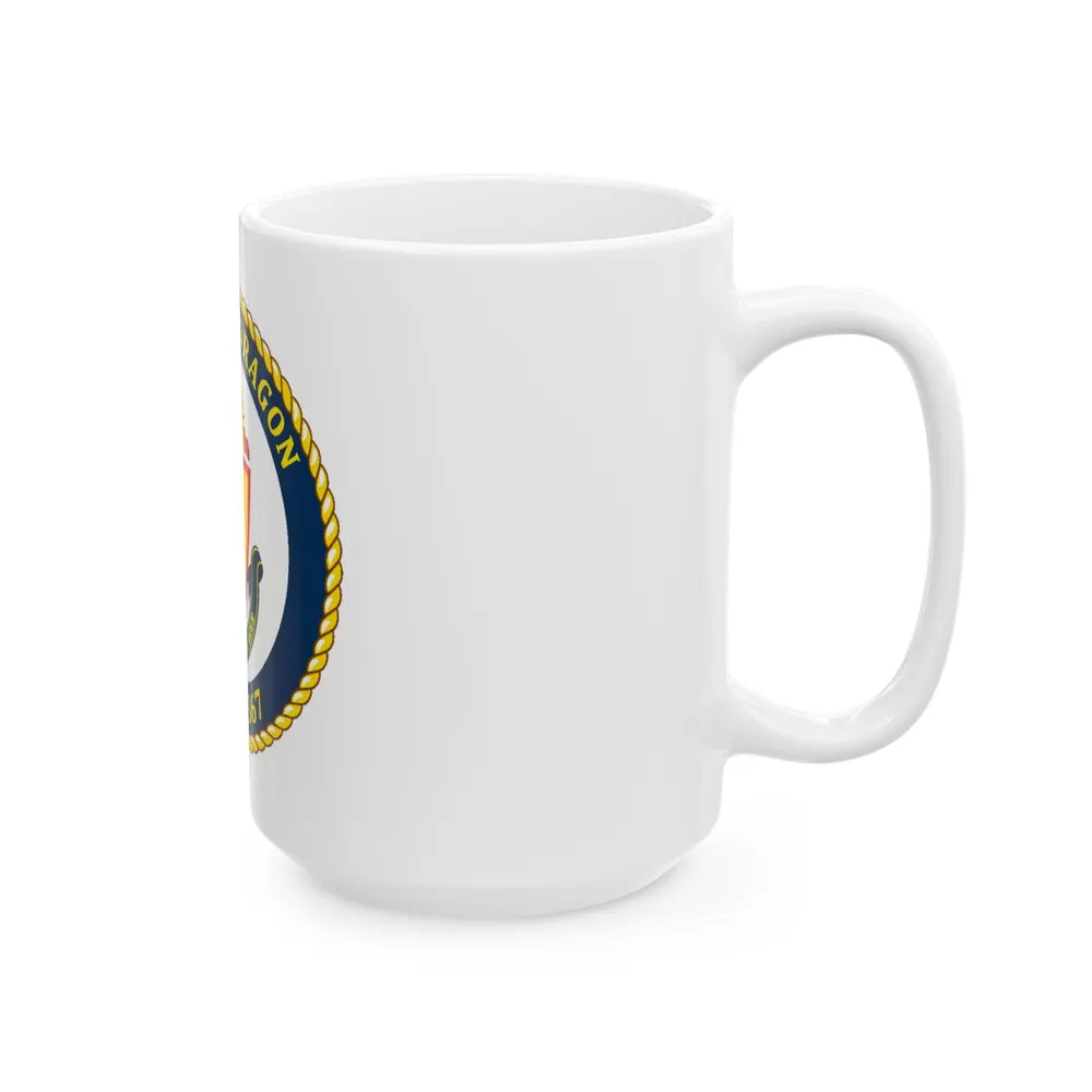 USCGC Sea Dragon WPB 87367 (U.S. Coast Guard) White Coffee Mug-Go Mug Yourself