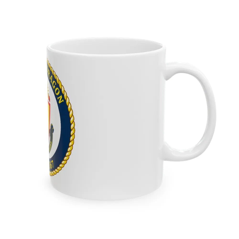 USCGC Sea Dragon WPB 87367 (U.S. Coast Guard) White Coffee Mug-Go Mug Yourself