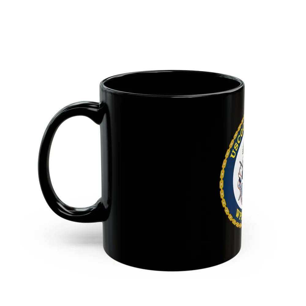 USCGC Sea Fox WPB 87374 2 (U.S. Coast Guard) Black Coffee Mug-Go Mug Yourself