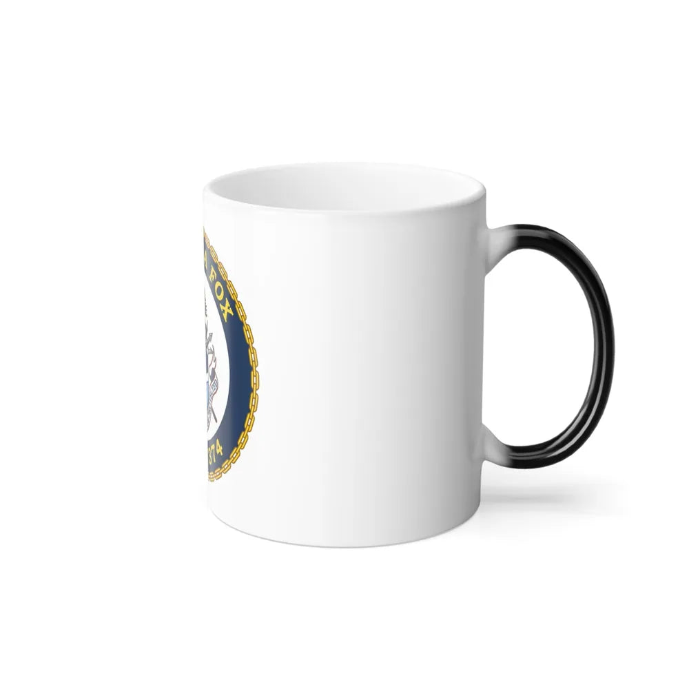 USCGC Sea Fox WPB 87374 2 (U.S. Coast Guard) Color Changing Mug 11oz-Go Mug Yourself