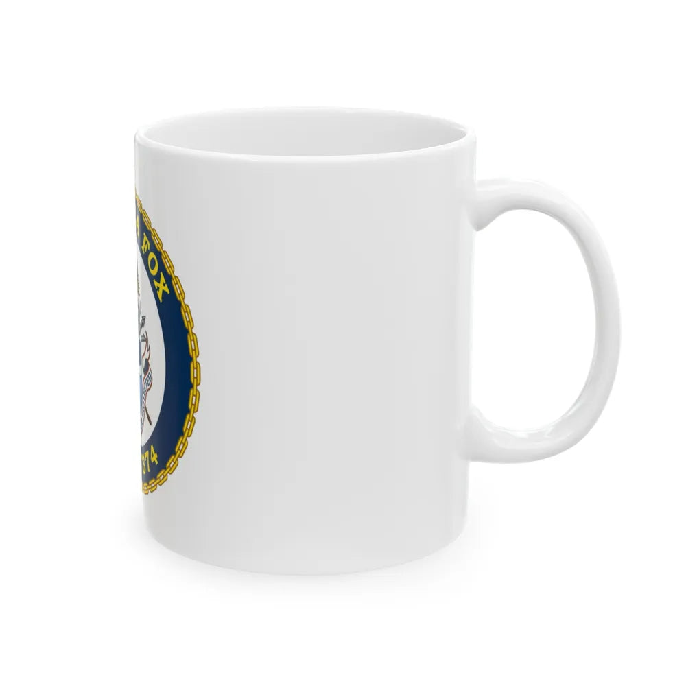 USCGC Sea Fox WPB 87374 2 (U.S. Coast Guard) White Coffee Mug-Go Mug Yourself