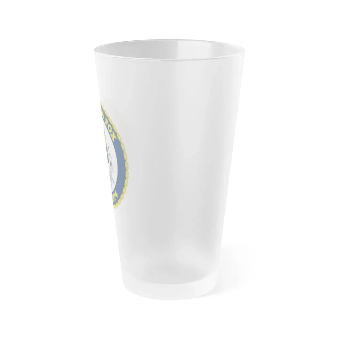 USCGC Sea Fox WPB 87374 2 (U.S. Coast Guard) Frosted Pint Glass 16oz - Go Mug Yourself
