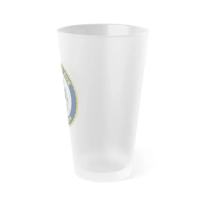 USCGC Sea Fox WPB 87374 2 (U.S. Coast Guard) Frosted Pint Glass 16oz - Go Mug Yourself