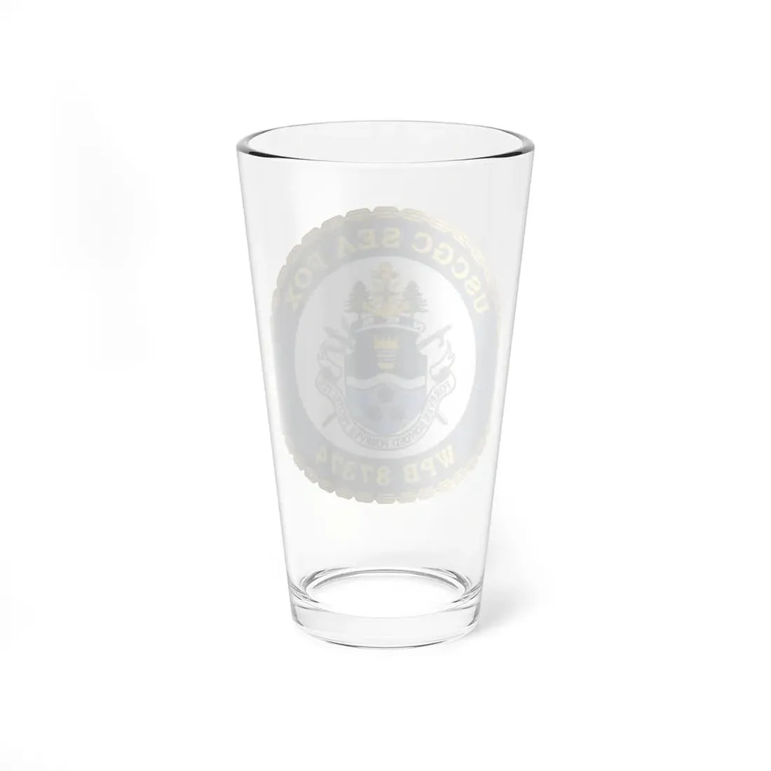 USCGC Sea Fox WPB 87374 2 (U.S. Coast Guard) Pint Glass 16oz - Go Mug Yourself