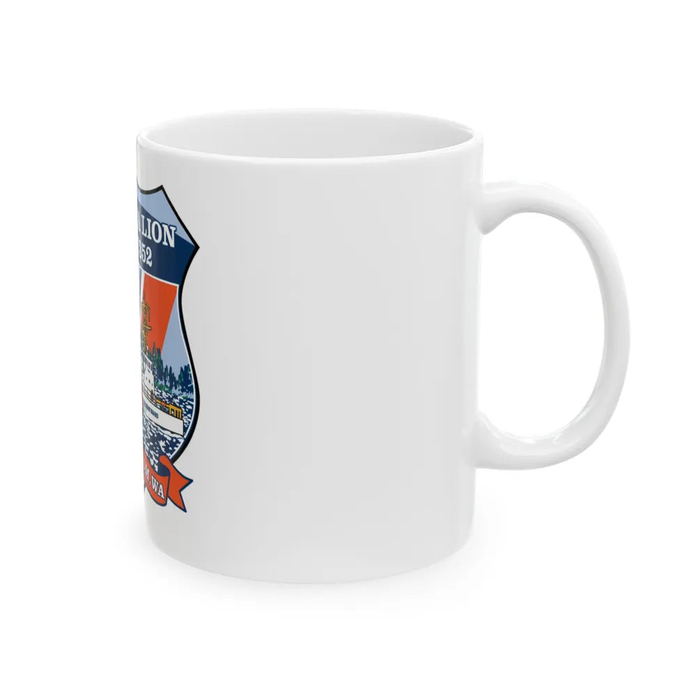 USCGC Sea Lions WPB 87352 (U.S. Coast Guard) White Coffee Mug-Go Mug Yourself