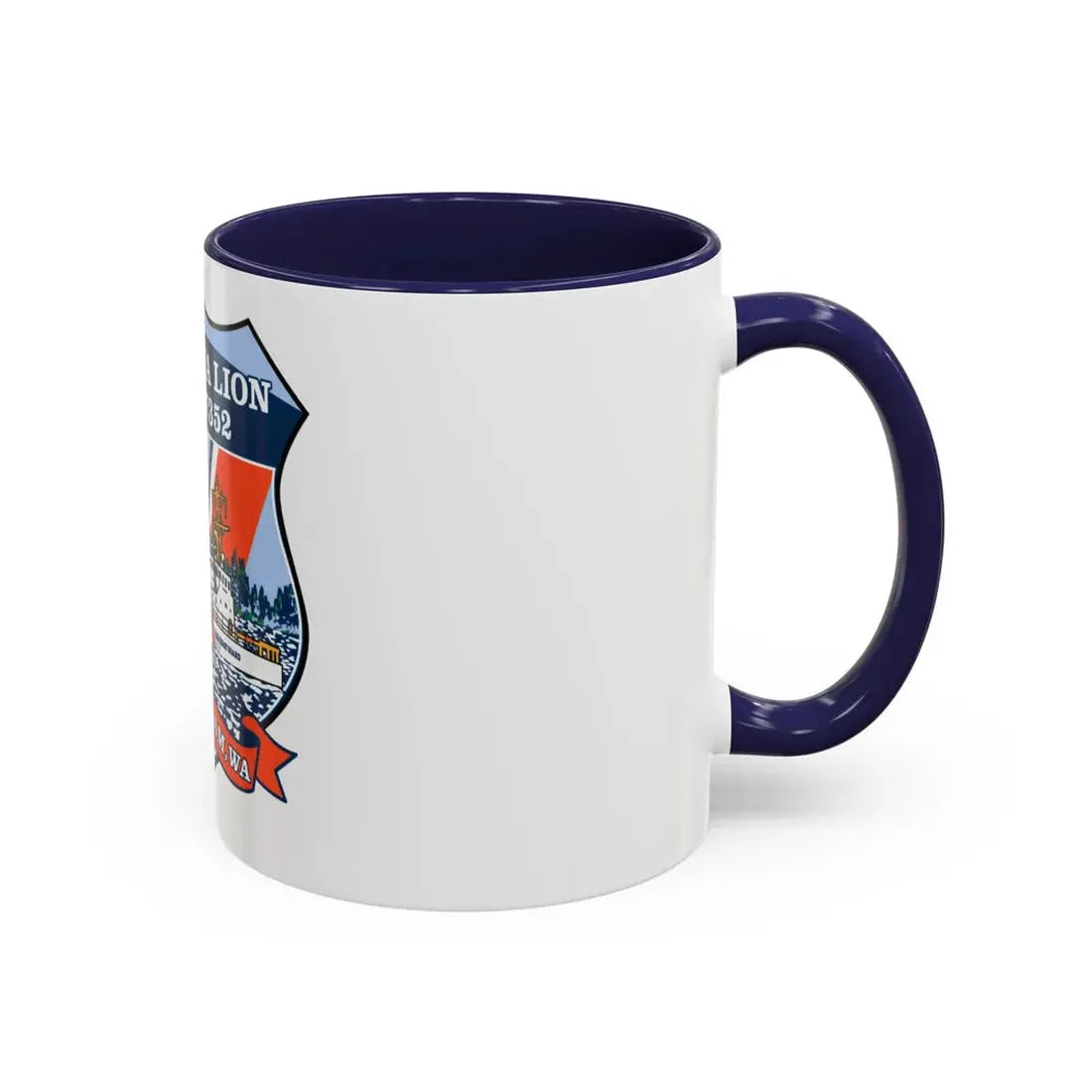 USCGC Sea Lions WPB 87352 (U.S. Coast Guard) Accent Coffee Mug - Go Mug Yourself