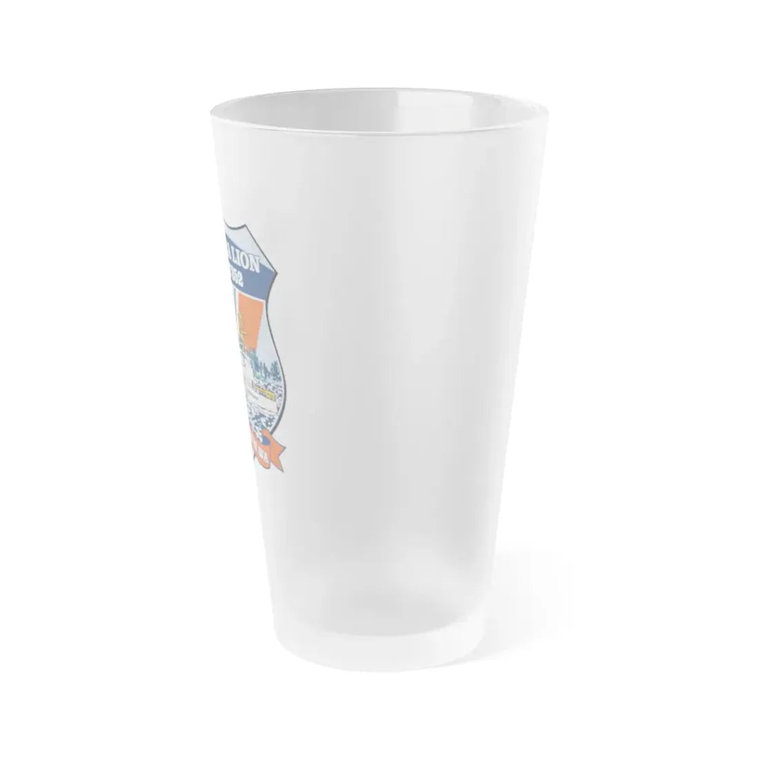 USCGC Sea Lions WPB 87352 (U.S. Coast Guard) Frosted Pint Glass 16oz - Go Mug Yourself