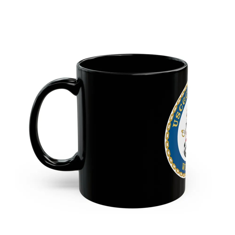 USCGC Sequoia WLB 215 (U.S. Coast Guard) Black Coffee Mug-Go Mug Yourself