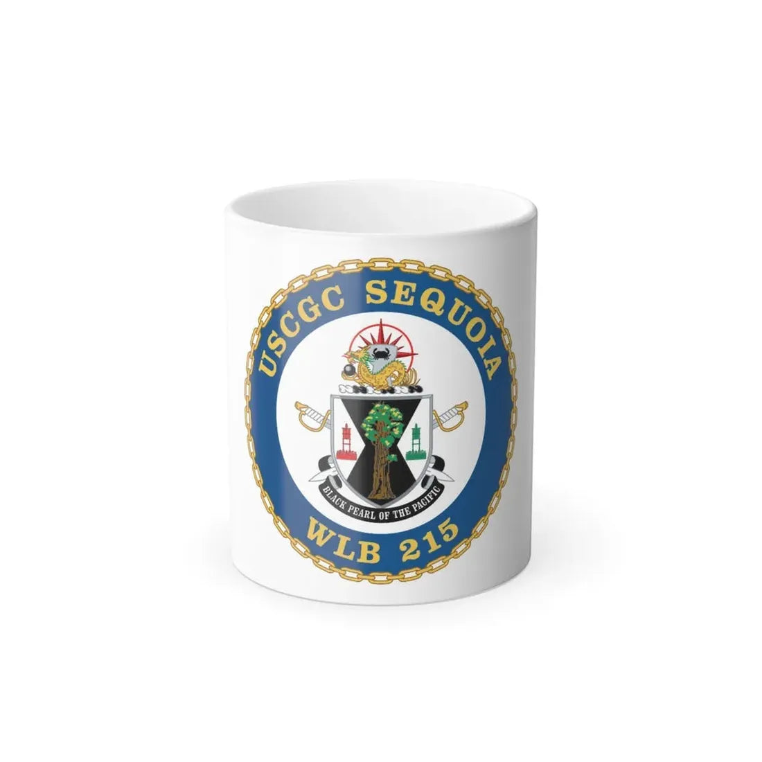 USCGC Sequoia WLB 215 (U.S. Coast Guard) Color Changing Coffee Mug 11oz - Go Mug Yourself
