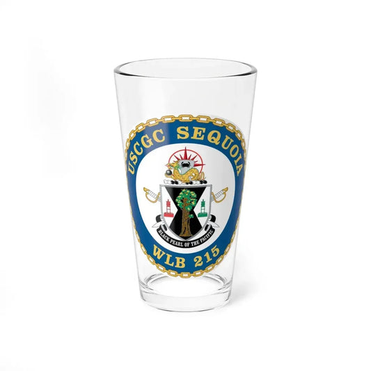 USCGC Sequoia WLB 215 (U.S. Coast Guard) Pint Glass 16oz 16oz - Go Mug Yourself