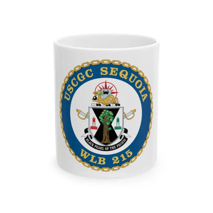 USCGC Sequoia WLB 215 (U.S. Coast Guard) White Coffee Mug 11oz - Go Mug Yourself