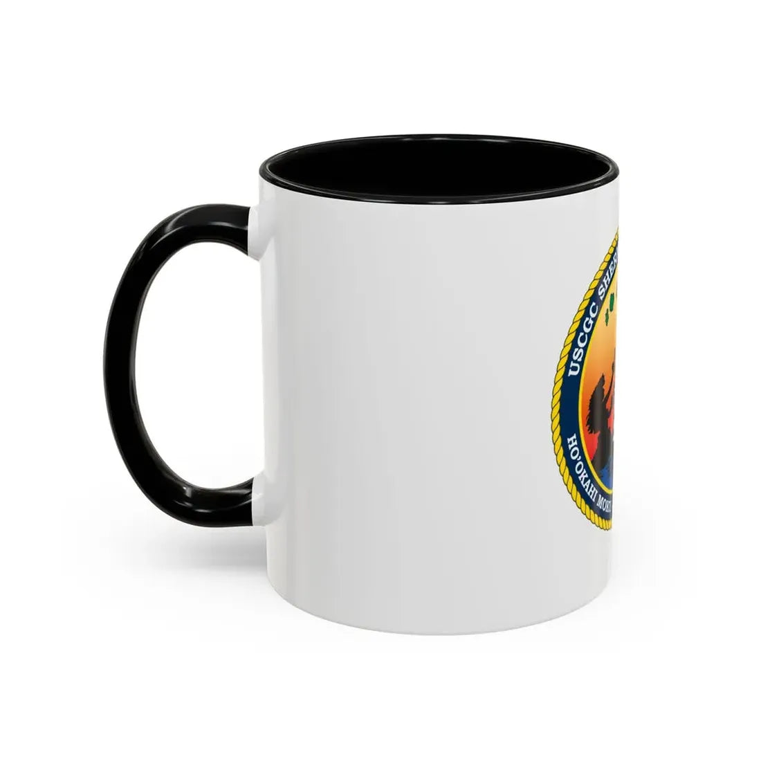 USCGC Sherman WHEC 720 new 2016 (U.S. Coast Guard) Accent Coffee Mug - Go Mug Yourself