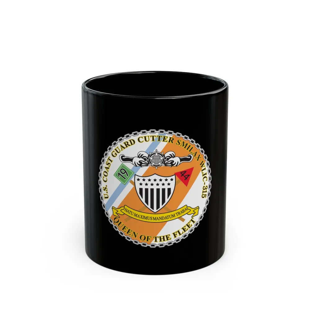 USCGC Simlax (U.S. Coast Guard) Black Coffee Mug-11oz-Go Mug Yourself