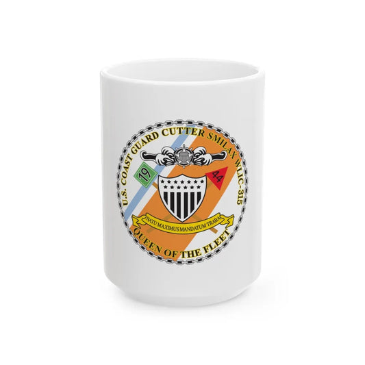 USCGC Simlax (U.S. Coast Guard) White Coffee Mug-15oz-Go Mug Yourself