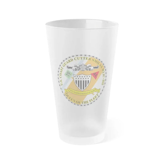 USCGC Simlax (U.S. Coast Guard) Frosted Pint Glass 16oz Default Title - Go Mug Yourself