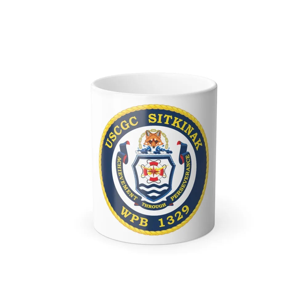 USCGC Sitkinak WPB 1329 (U.S. Coast Guard) Color Changing Mug 11oz-11oz-Go Mug Yourself