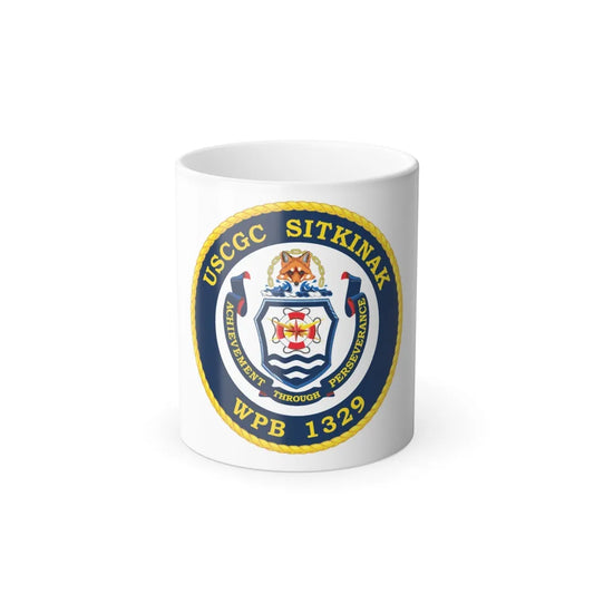 USCGC Sitkinak WPB 1329 (U.S. Coast Guard) Color Changing Mug 11oz-11oz-Go Mug Yourself