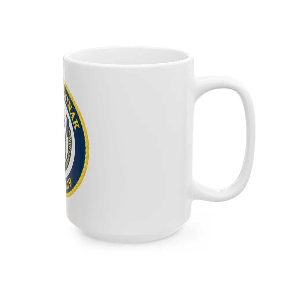 USCGC Sitkinak WPB 1329 (U.S. Coast Guard) White Coffee Mug-Go Mug Yourself