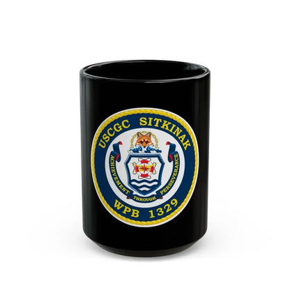 USCGC Sitkinak WPB 1329 (U.S. Coast Guard) Black Coffee Mug - Go Mug Yourself