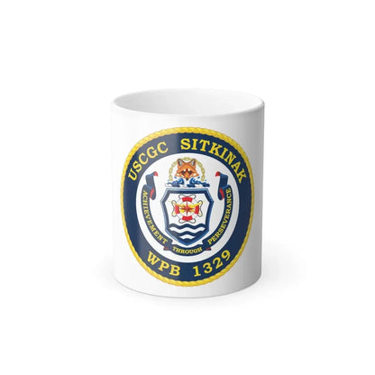 USCGC Sitkinak WPB 1329 (U.S. Coast Guard) Color Changing Coffee Mug 11oz - Go Mug Yourself