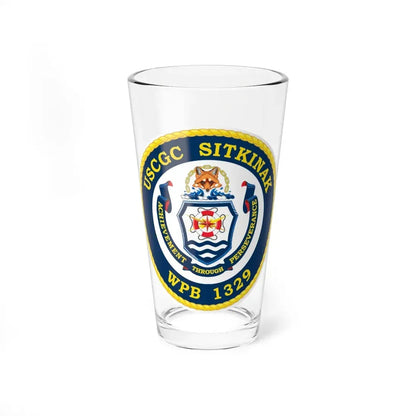 USCGC Sitkinak WPB 1329 (U.S. Coast Guard) Pint Glass 16oz 16oz - Go Mug Yourself