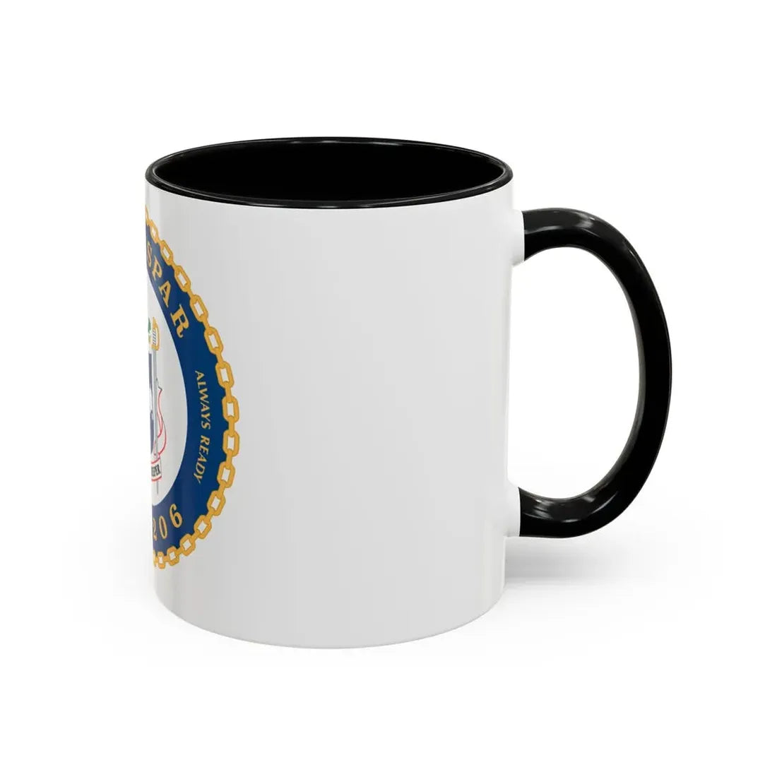 USCGC Spar WLB 206 (U.S. Coast Guard) Accent Coffee Mug - Go Mug Yourself