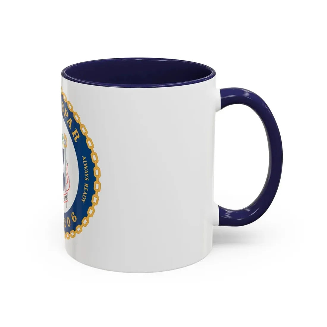 USCGC Spar WLB 206 (U.S. Coast Guard) Accent Coffee Mug - Go Mug Yourself