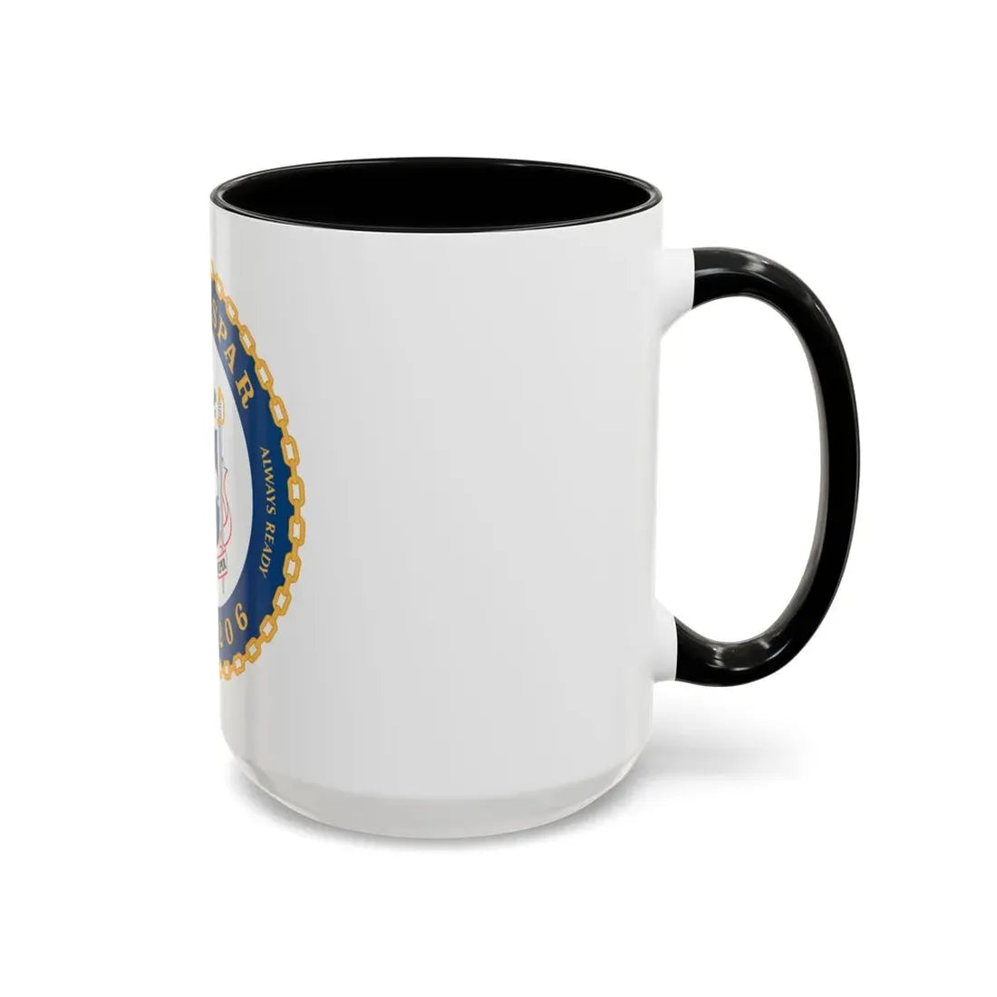 USCGC Spar WLB 206 (U.S. Coast Guard) Accent Coffee Mug - Go Mug Yourself