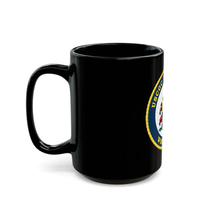 USCGC Steadfast WMEC 623 (U.S. Coast Guard) Black Coffee Mug-Go Mug Yourself