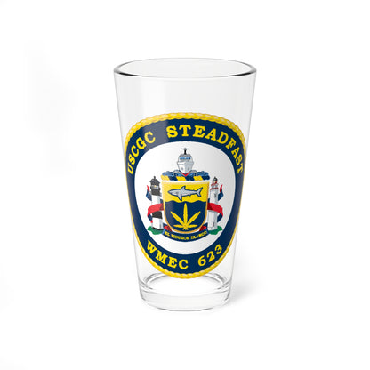 USCGC Steadfast WMEC 623 (U.S. Coast Guard) Pint Glass 16oz-16oz-Go Mug Yourself