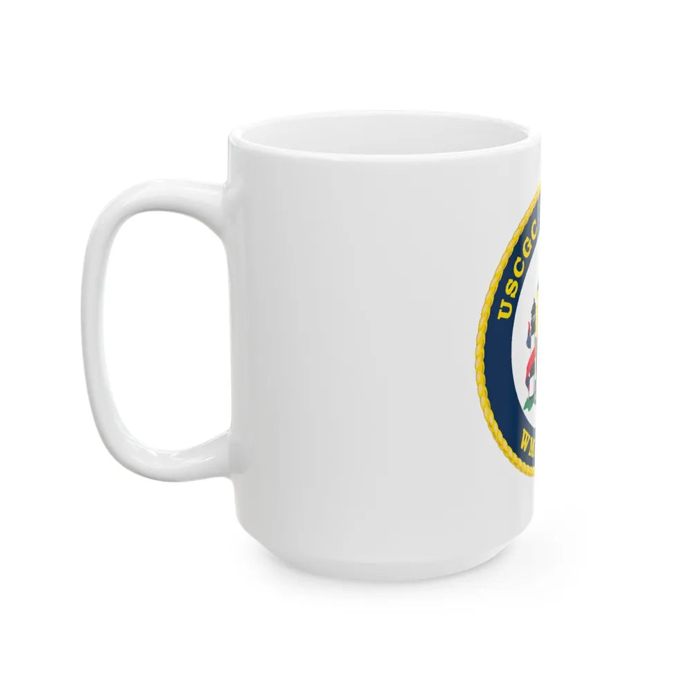 USCGC Steadfast WMEC 623 (U.S. Coast Guard) White Coffee Mug-Go Mug Yourself