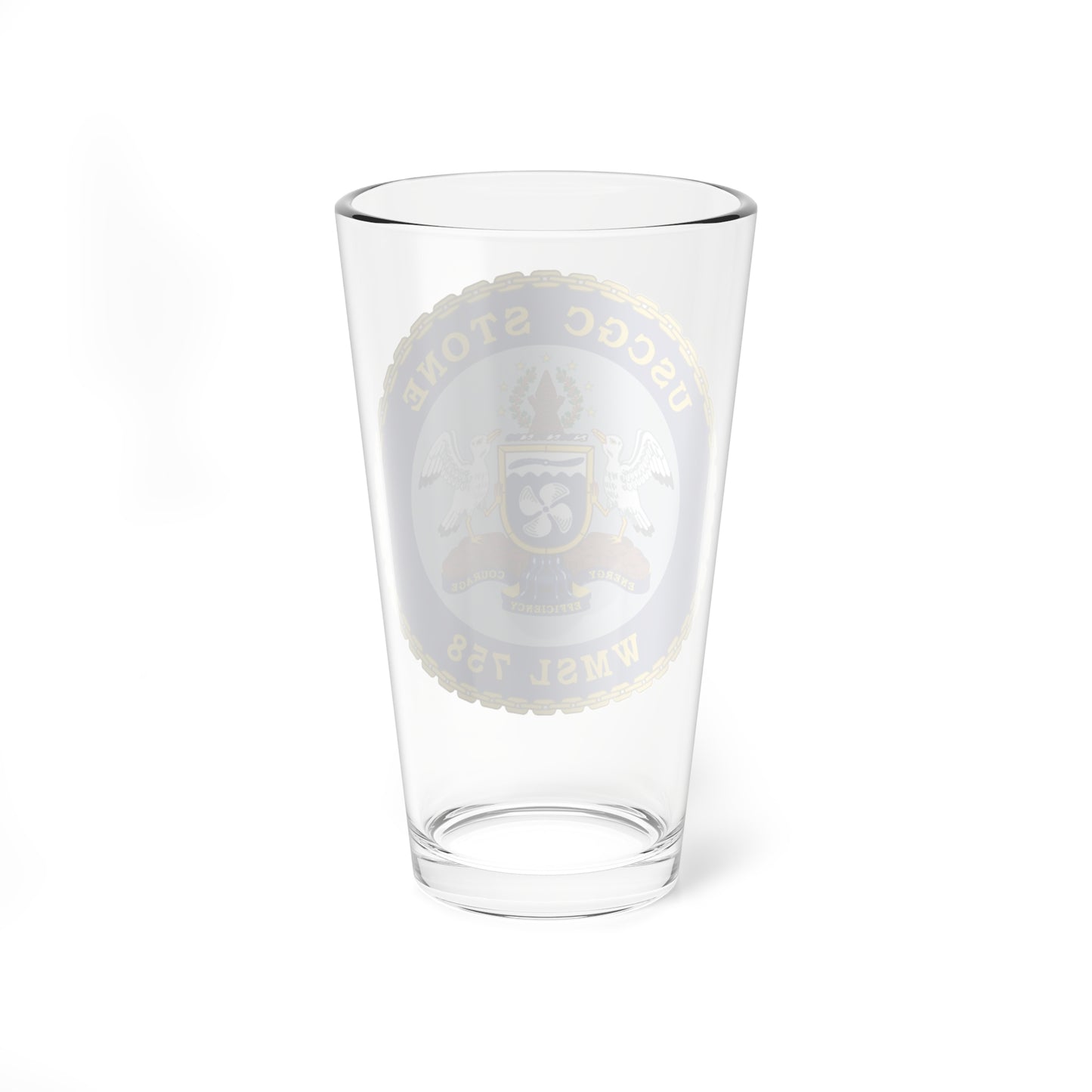 USCGC STONE WMSL 758 (U.S. Coast Guard) Pint Glass 16oz-Go Mug Yourself