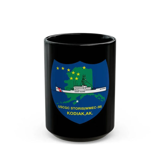 USCGC Storis WMEC 38 (U.S. Coast Guard) Black Coffee Mug 15oz - Go Mug Yourself