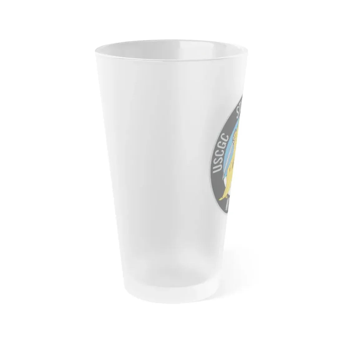 USCGC Sturgeon WTGB 109 (U.S. Coast Guard) Frosted Pint Glass 16oz - Go Mug Yourself