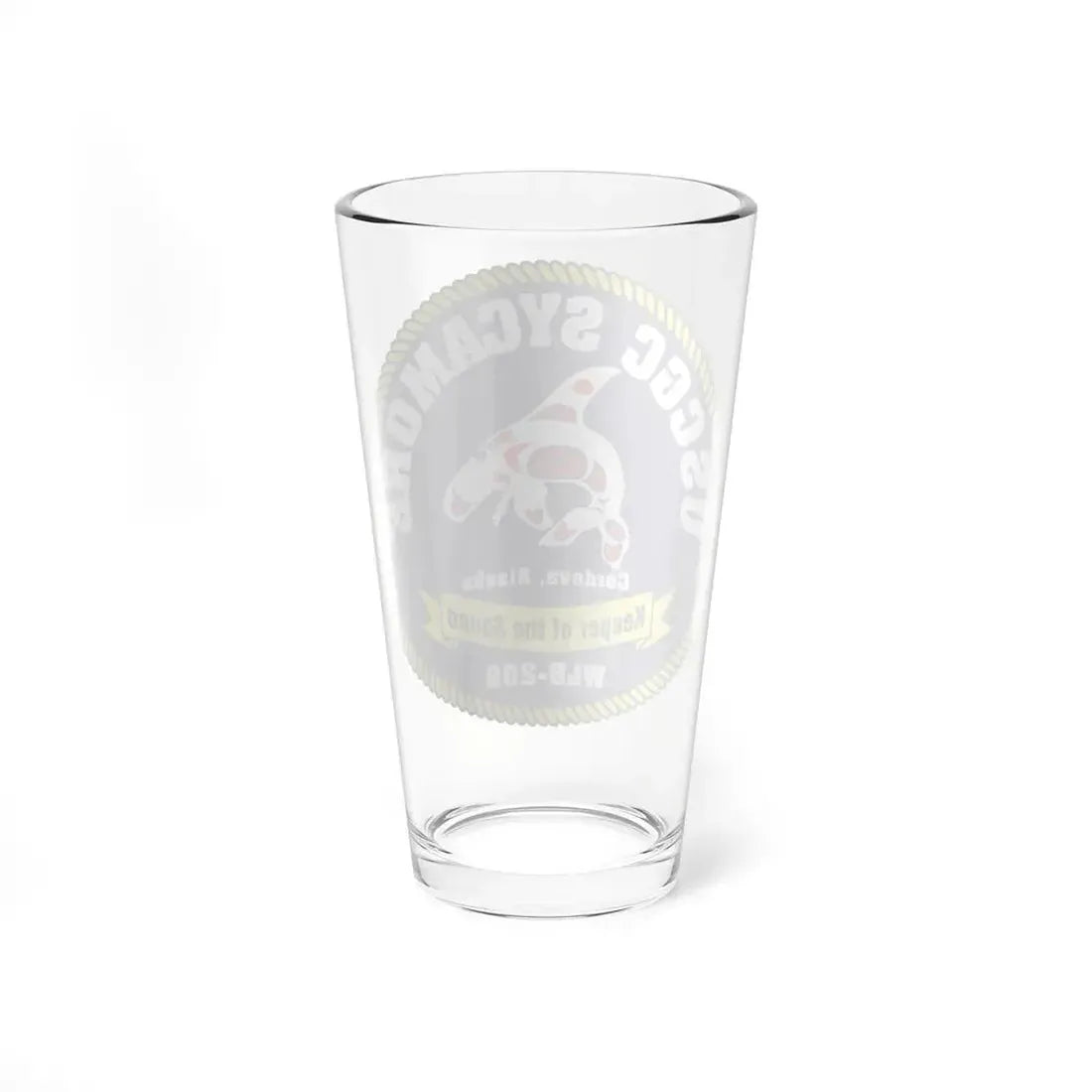 USCGC Sycamore WLB 209 (U.S. Coast Guard) Pint Glass 16oz - Go Mug Yourself