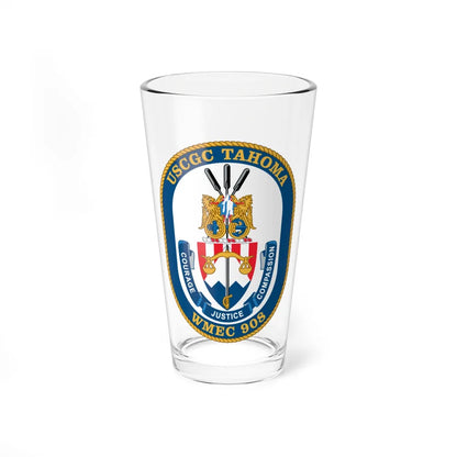 USCGC Tahoma WMEC 908 (U.S. Coast Guard) Pint Glass 16oz 16oz - Go Mug Yourself