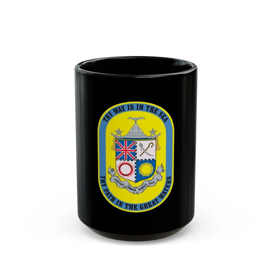 USCGC Tampa WMEC 902 (U.S. Coast Guard) Black Coffee Mug-15oz-Go Mug Yourself