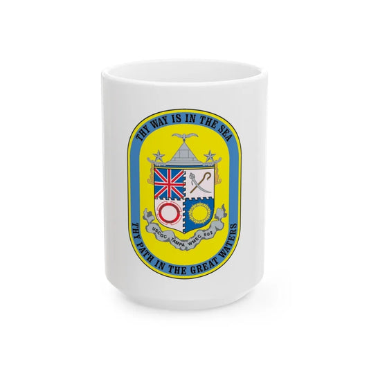 USCGC Tampa WMEC 902 (U.S. Coast Guard) White Coffee Mug-15oz-Go Mug Yourself