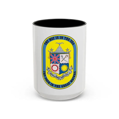 USCGC Tampa WMEC 902 (U.S. Coast Guard) Accent Coffee Mug 15oz Black - Go Mug Yourself