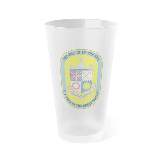 USCGC Tampa WMEC 902 (U.S. Coast Guard) Frosted Pint Glass 16oz Default Title - Go Mug Yourself