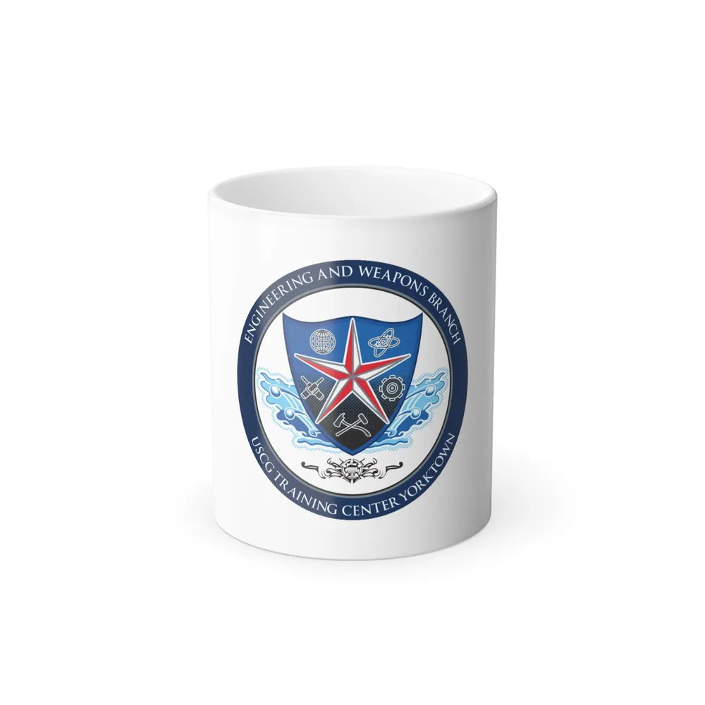 USCGC Training Yorktown (U.S. Coast Guard) Color Changing Mug 11oz-11oz-Go Mug Yourself
