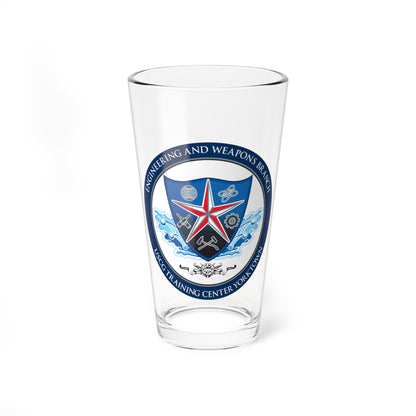 USCGC Training Yorktown (U.S. Coast Guard) Pint Glass 16oz-16oz-Go Mug Yourself