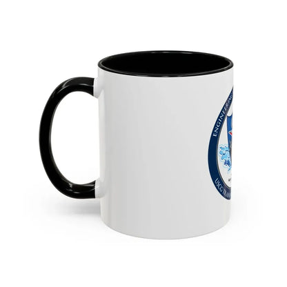 USCGC Training Yorktown (U.S. Coast Guard) Accent Coffee Mug - Go Mug Yourself
