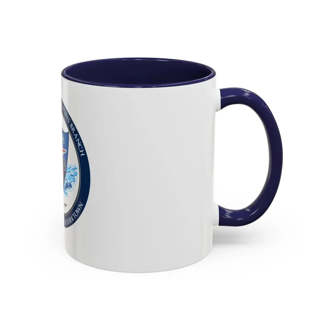 USCGC Training Yorktown (U.S. Coast Guard) Accent Coffee Mug - Go Mug Yourself